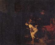 Susanna Surprised by the Elders Rembrandt